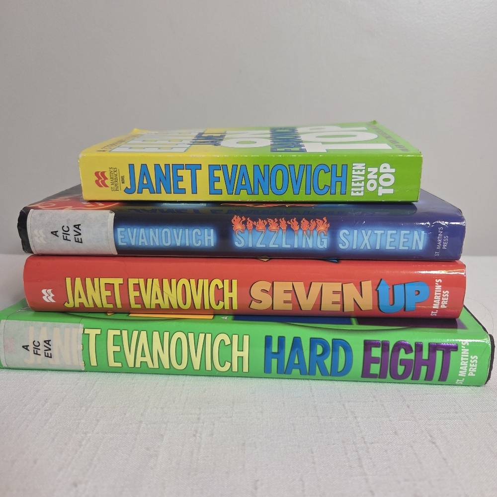 Janet Evanovich Stephanie Plum Novels Lot Of 4